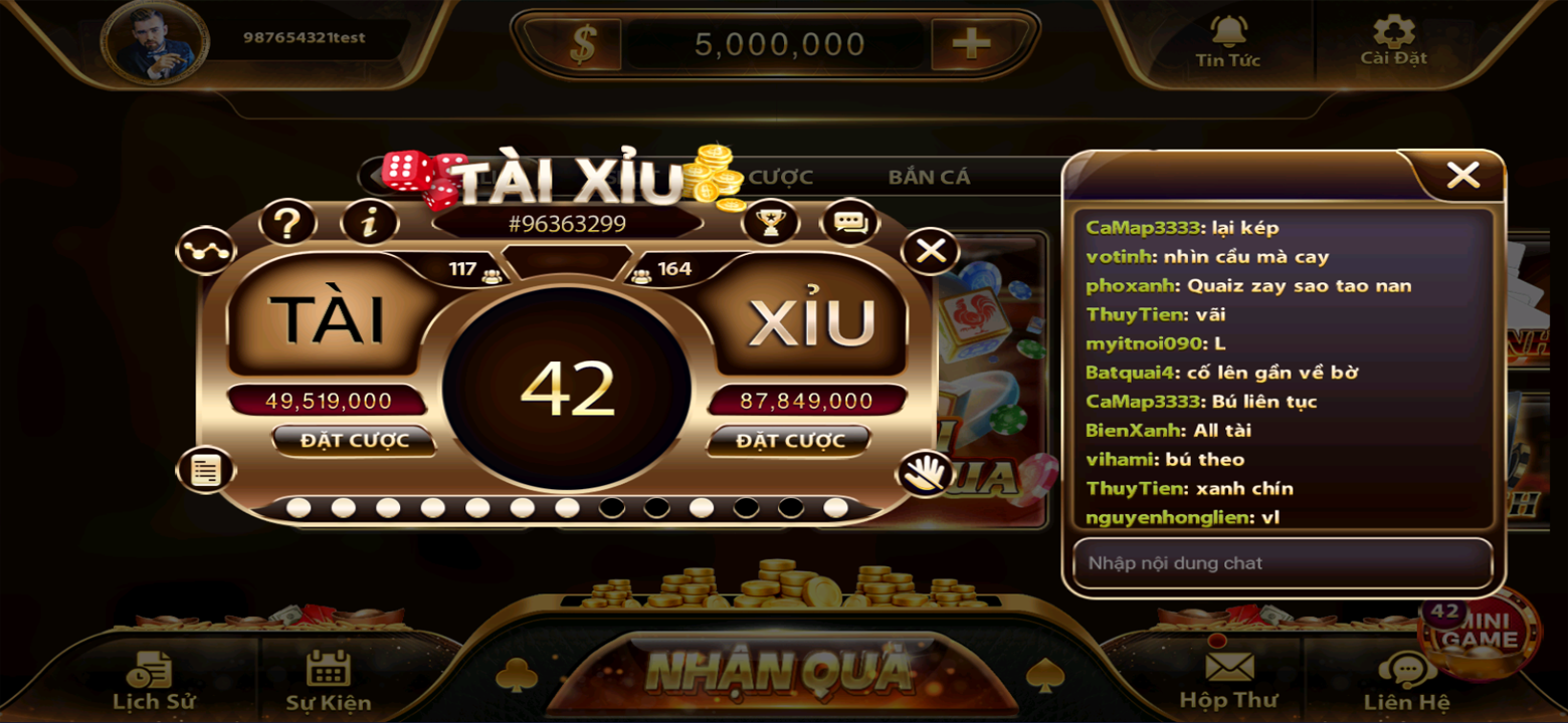 Ảnh chụp màn hình ứng dụng 77win 3